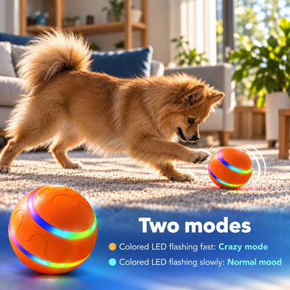 Self-Rolling Smart Ball That Plays With Your Pet